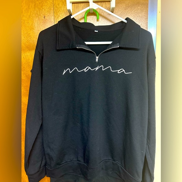 “Mama” quarter-zip pullover - Picture 1 of 2